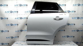 Door assembly rear left Jaguar F-Pace X761 17-23 white 1AA, butt
