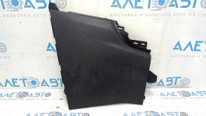 Toyota Highlander 20-22 black center console trim, rear right side, without console, scratches