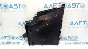 Toyota Highlander 20-22 black center console trim, rear right side, without console, scratches