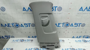 Left center pillar trim, upper belt, Toyota Highlander 20-24, gray, scratches