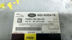 Jaguar F-Pace X761 17-20 Audio Amplifier 