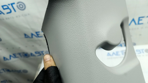 Left front rear pillar trim for Toyota Highlander 20-24, gray, scratches