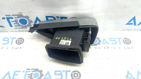 Right dashboard air duct for Jaguar F-Pace X761 17-20 gray, crack in mount