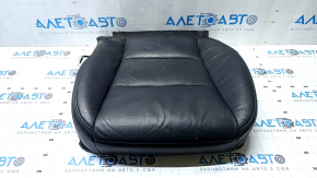Driver's seat cushion upholstery for Toyota Avalon 13-18, black leather, heated