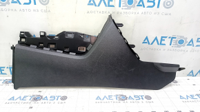 Toyota Highlander 20-24 black, scratched, side center console trim, lower right