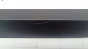 Tesla Model X 16-21 black, scratched rear left lower door trim