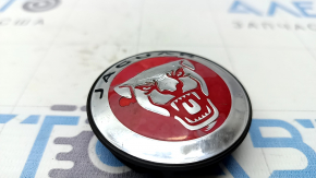 Jaguar F-Pace X761 17-25 Red Chrome Wheel Center Cap, 58/50.5mm