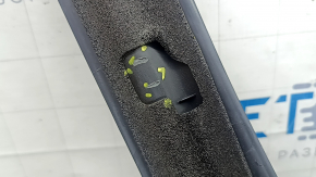 Jaguar F-Pace X761 17-25 rear left inner fender arch trim, black, scratches, broken fasteners, broken fasteners