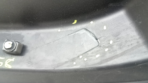 Jaguar F-Pace X761 17-25 black rear right inner fender arch trim, scratches, broken fasteners