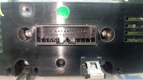 Climate control system for a Jaguar F-Pace X761 17-20 with heated and ventilated seats under the CD drive, coating is swollen, scratches, coating is peeling, fastener is broken