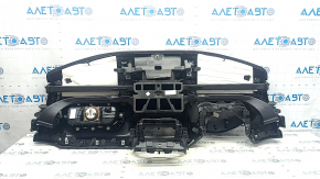 Jaguar F-Pace X761 17-20 black dashboard with airbag, rusty squib