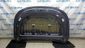 Toyota Highlander 20-25 bare hood, graphite 1G3, aluminum, bumpers