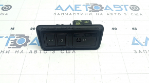 Jaguar F-Pace X761 17-20 trunk lid release and lane keeping button with interior lighting control