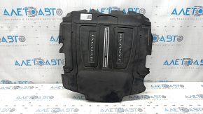 Jaguar F-Pace X761 17-23 3.0t Supercharger engine cover, insulation torn, worn out, no fragment