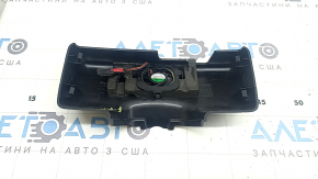 Jaguar F-Pace X761 17-20 interior mirror cover assembly, black, with fan, camera, and rain sensor