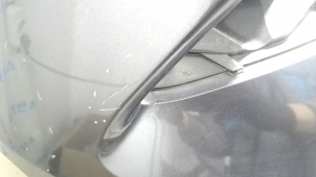 Bare front bumper for Toyota Highlander 20-24 without parking sensors, graphite