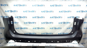 Bare rear bumper for a Toyota Highlander 20-25 without parking sensors, graphite, scratches