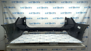 Bare rear bumper for a Toyota Highlander 20-25 without parking sensors, graphite, scratches