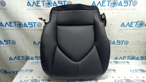 2020 Toyota Highlander passenger seat cushion upholstery, black leather, heated, XLE, needs cleaning, scratches