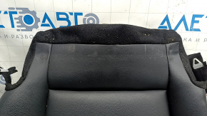 2020 Toyota Highlander passenger seat cushion upholstery, black leather, heated, XLE, needs cleaning, scratches