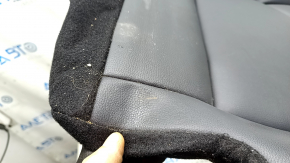 2020 Toyota Highlander passenger seat cushion upholstery, black leather, heated, XLE, needs cleaning, scratches