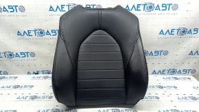 2021 Toyota Highlander passenger seat back upholstery, black leather, heated, XLE