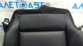 2021 Toyota Highlander driver's seat cushion upholstery, black leather, heated, XLE. Needs cleaning, scratches, dented