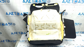 2021 Toyota Highlander driver's seat cushion upholstery, black leather, heated, XLE. Needs cleaning, scratches, dented
