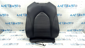 2021 Toyota Highlander driver's seat back upholstery, black leather, heated, XLE, scratches