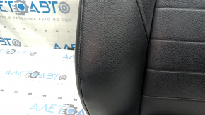 2021 Toyota Highlander driver's seat back upholstery, black leather, heated, XLE, scratches