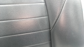 2021 Toyota Highlander driver's seat back upholstery, black leather, heated, XLE, scratches