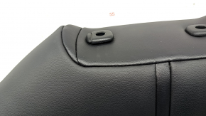 2021 Toyota Highlander driver's seat back upholstery, black leather, heated, XLE, scratches