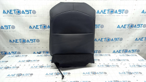 2021 Toyota Highlander driver's seat back upholstery, black leather, heated, XLE, scratches