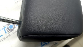 Rear right headrest, 2nd row, Toyota Highlander 20-25, black leather, XLE, for cleaning
