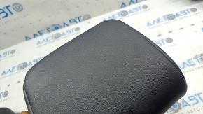 Rear center headrest, 2nd row, Toyota Highlander 20-25, black leather, Limited, XLE, for cleaning