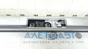 Left longitudinal roof rail for Toyota Highlander 20-25, chrome, without caps