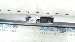 Left longitudinal roof rail for Toyota Highlander 20-25, chrome, without caps