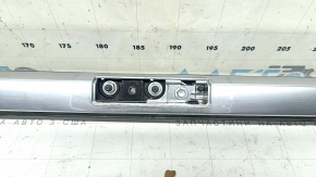 Right longitudinal roof rail for Toyota Highlander 20-25, chrome, without caps