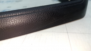 Toyota Highlander 20-25 rear center console trim, black, lower part, worn