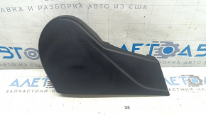 Jaguar F-Pace X761 17-20 passenger seat side trim, black, broken guide, scratches