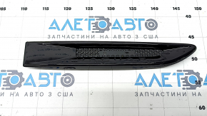 Right fender molding for Jaguar F-Pace X761 17-19, gloss black, R-Sport, missing R-Sport, scratches