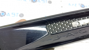 Right fender molding for Jaguar F-Pace X761 17-19, gloss black, R-Sport, missing R-Sport, scratches