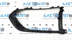 Front bumper grille frame right Jaguar F-Pace X761 17-20 black matte, R-Sport