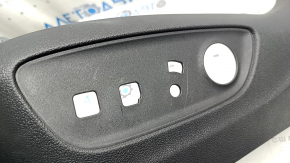 Left side driver's seat cover for a Toyota Highlander 20-25, black, broken mount, scratches