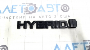 Toyota Highlander 2021 HYBRID front right door emblem, black