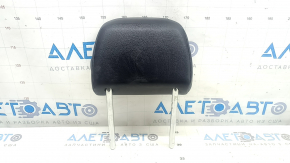 Rear left headrest, 2nd row, Jaguar F-Pace X761 17-20, black leather with white stitching, Sport