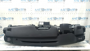 Toyota Highlander 20-22 black dashboard with AIRBAG, no projection, scratches