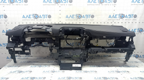 Toyota Highlander 20-22 black dashboard with AIRBAG, no projection, scratches