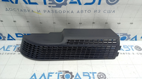 Rear left door sill insert for Toyota Highlander 20-25, grille, black, hybrid, scratches