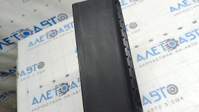 Rear left door sill insert for Toyota Highlander 20-25, grille, black, hybrid, scratches